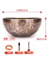28CM 尼泊爾手工 滿月頌缽 Full Moon Singing Bowl